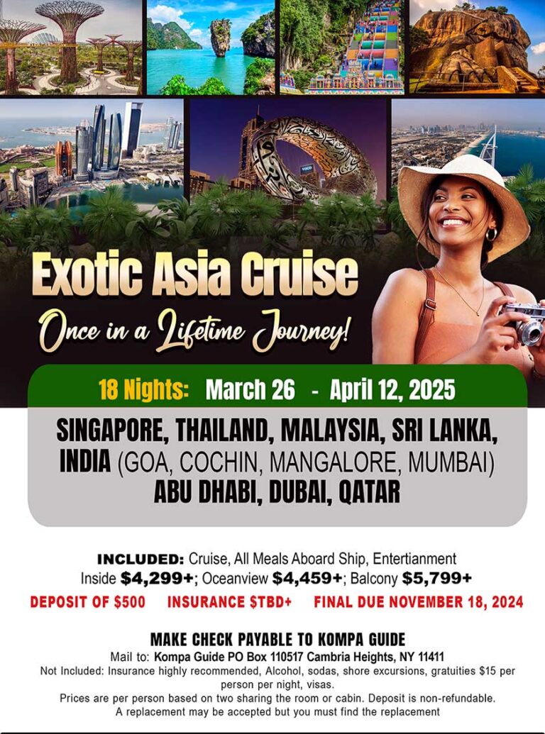 Asia Cruise - kompaguide